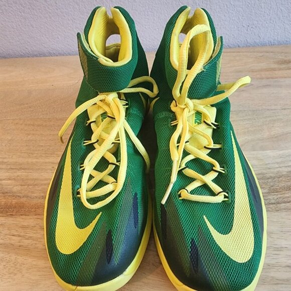 Nike Zoom HyperRev Shoes Men’s 8.5 Oregon Ducks Green Yellow Basketball Sneakers main image 10